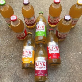 Gluten-free kombucha from LIVE Kombucha Soda